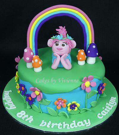 Princess Poppy Birthday Cake - Cake by Cakes by Vivienne