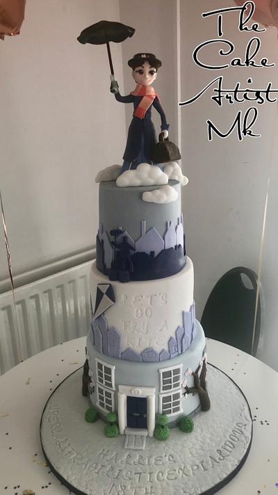 Mary Poppins - Cake by The Cake Artist Mk 
