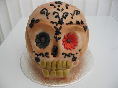 The Skull's Progress - Cake by Combe Cakes