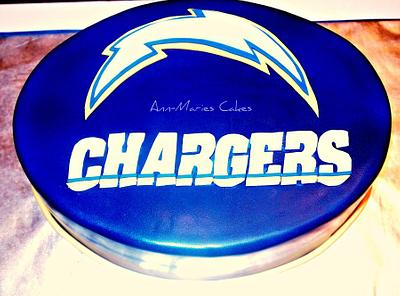 San Diego Chargers - Cake by Ann-Marie Youngblood