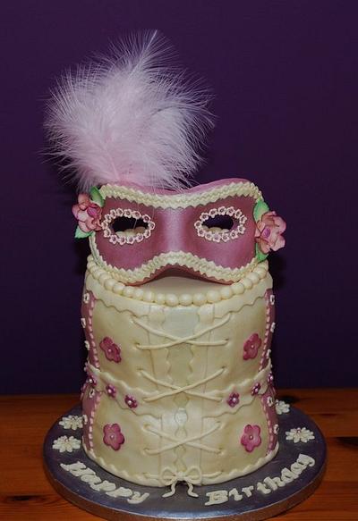 Corset - Cake by Cushty cakes 