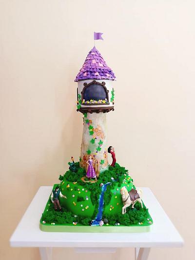 Rapunzel - Cake by KamiSpasova