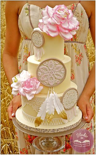 Boho wedding cake - Cake by Studio53