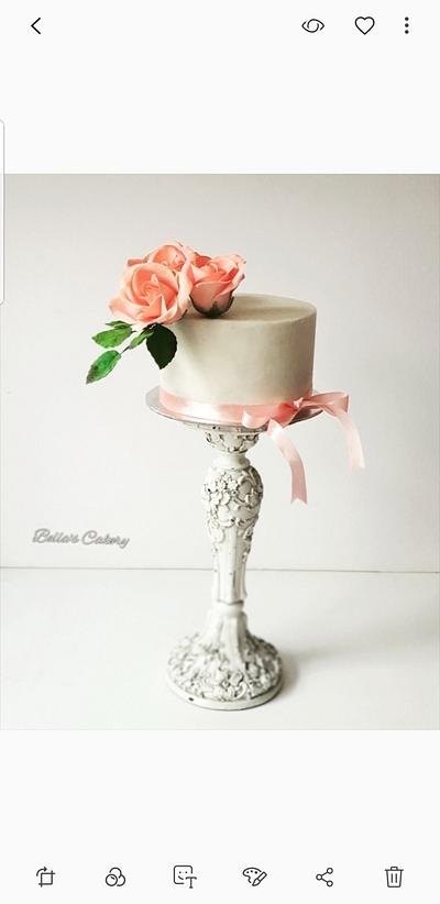 Coral!! - Cake by Bella's Cakes 