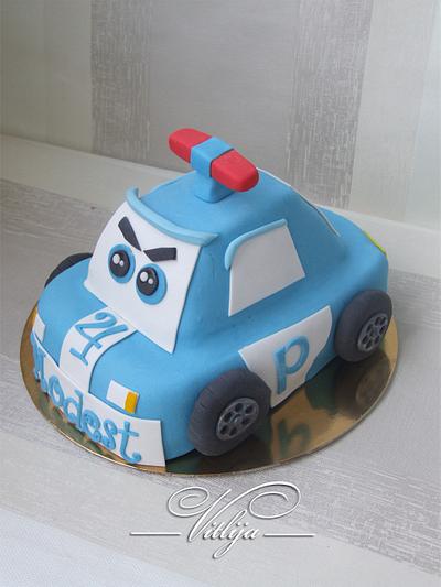Robocar POLI - Cake by VitlijaSweet
