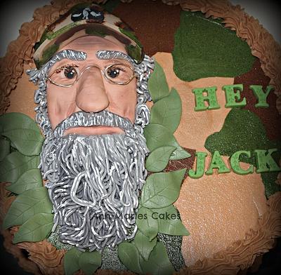 Duck Dynasty Uncle Si - Cake by Ann-Marie Youngblood