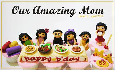 Amazing Mom - Cake by Diana
