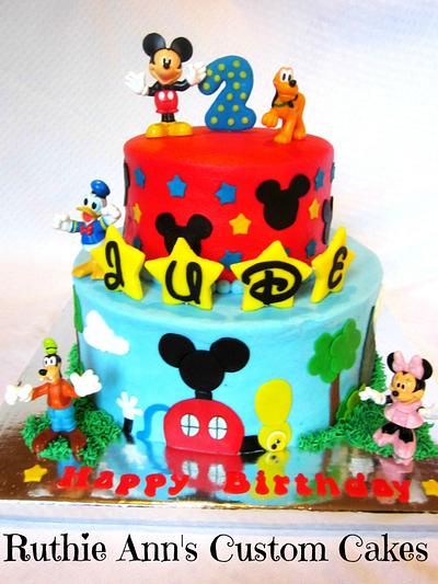 Mickey Mouse Clubhouse - Cake by RuthieAnn
