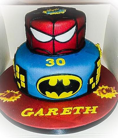 superhero cake - Cake by Michelle Cook