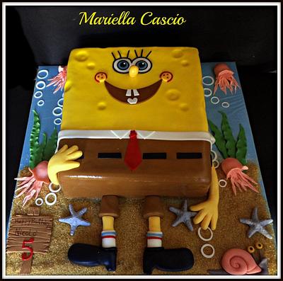 spongebob cake - Cake by Mariella Cascio