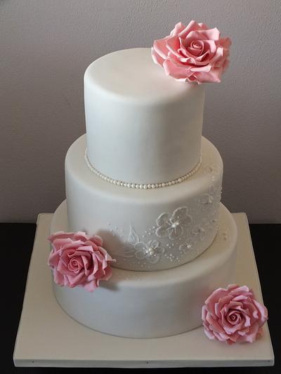 wedding cake - Cake by Janeta Kullová