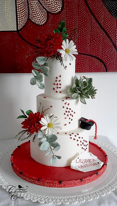 Graduation Cake - Cake by Chickadee Cakes - Sara