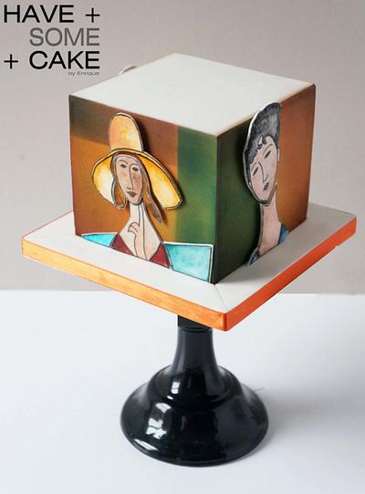 Modigliani Girls - Cake by EnriqueHaveCake