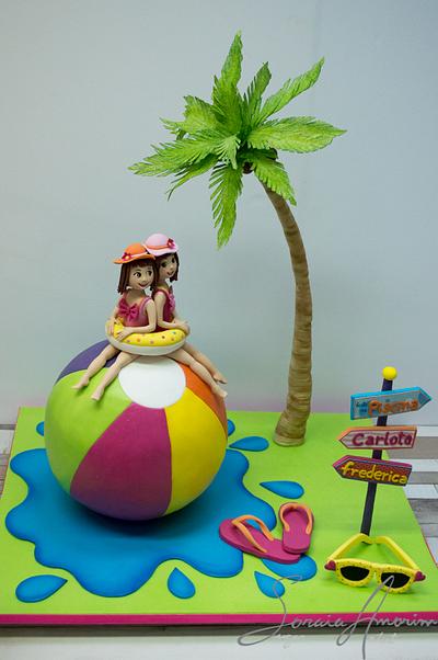 Pool Party Cake - Cake by Soraia Amorim