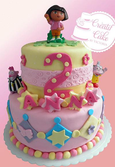 DORA and Friends - Cake by CREATIF CAKE by Victoria