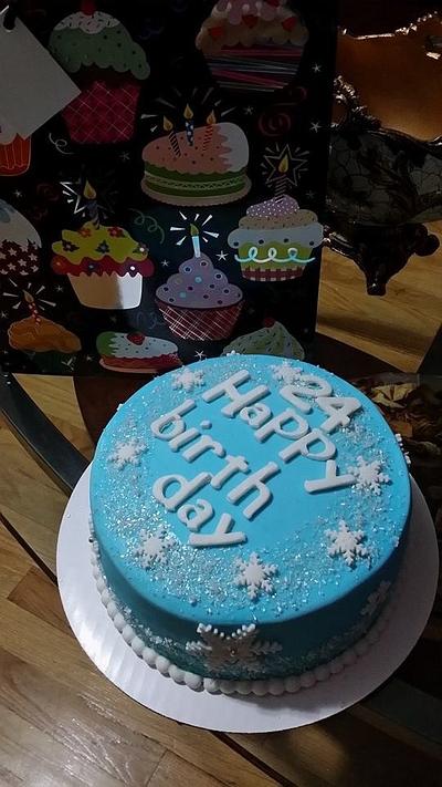 Snow flack cake - Cake by Faezeh