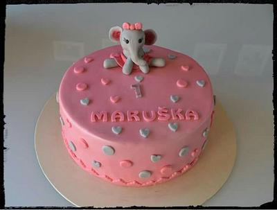 Elephant :-) - Cake by Zlatka 