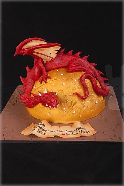 Smaug the Dragon - Cake by The Bunny Baker