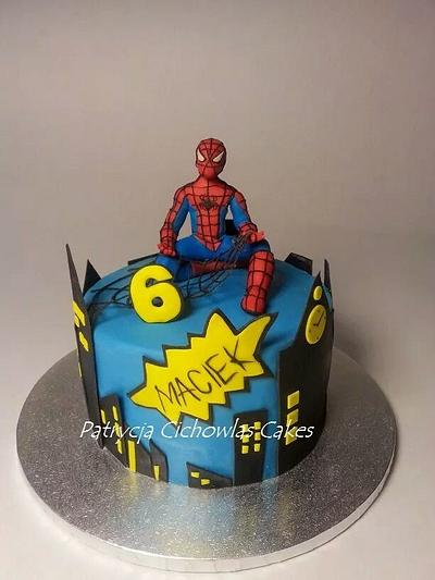 Spiderman - Cake by Hokus Pokus Cakes- Patrycja Cichowlas