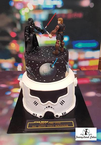 Stars War - Cake by FunnyLand Cakes