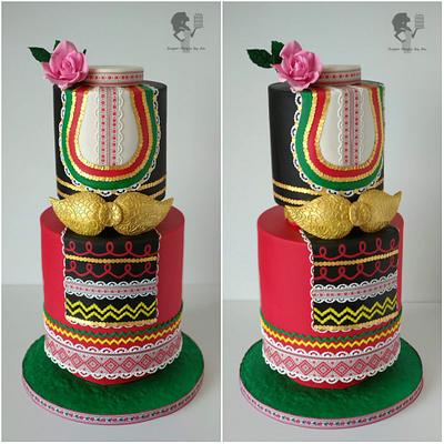Bulgarian national costume - Cake by Antonia Lazarova