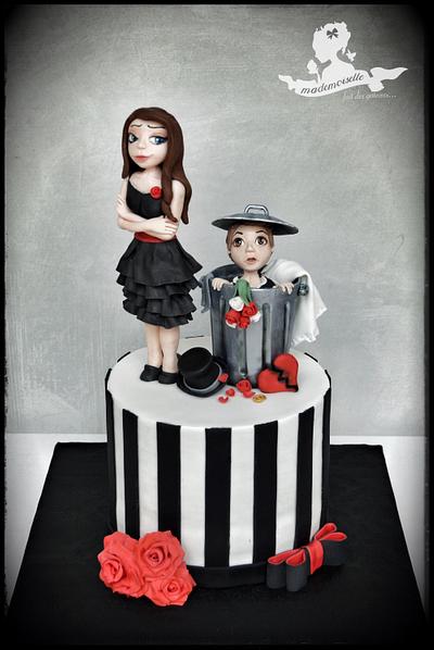 Divorce cake! - Cake by Mademoiselle fait des gâteaux
