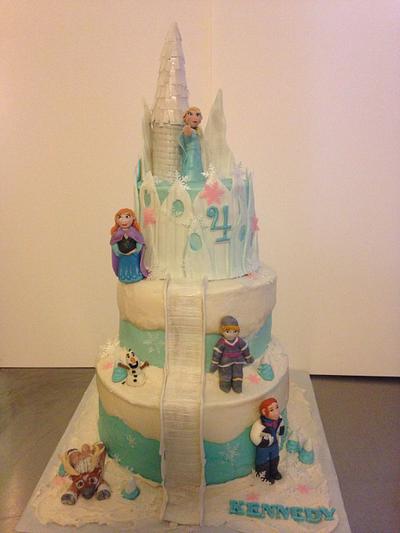 Another Frozen cake - Cake by Cake Waco
