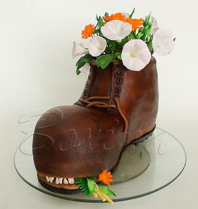 old shoe - Cake by boxina