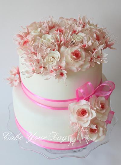 Wedding Cake ''Nels'' - Cake by Cake Your Day (Susana van Welbergen)