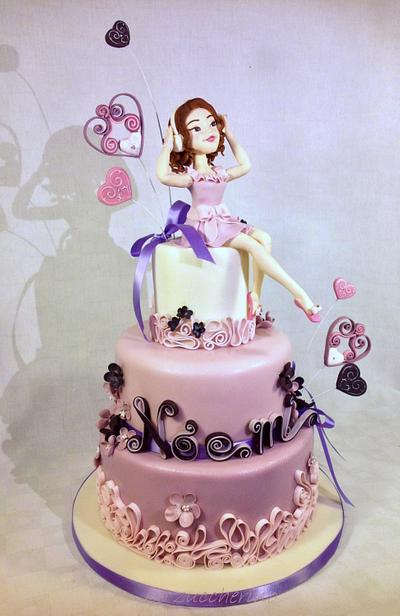 Violetta cake - Cake by Rossella Curti