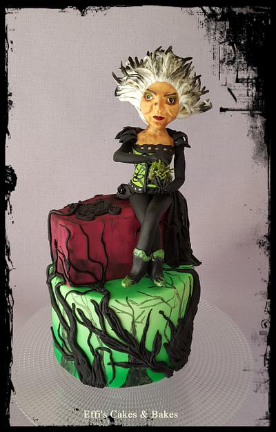 Halloween Witch  - Cake by Effi's Cakes & Bakes 