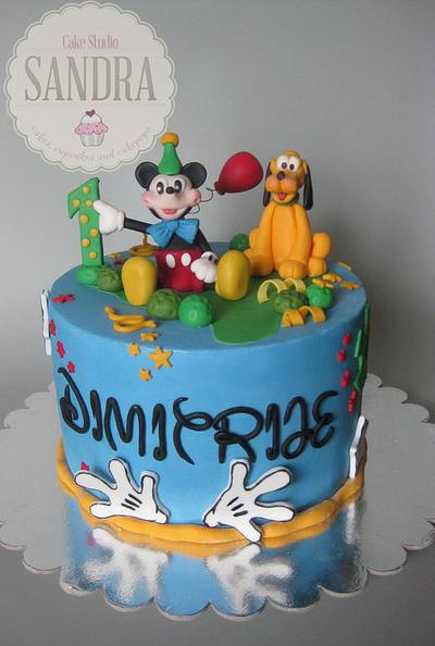mickey mouse - Cake by Cale Studio Sandra