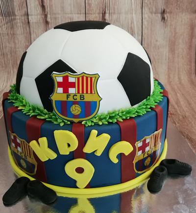 Soccer ball cake - Cake by Galito