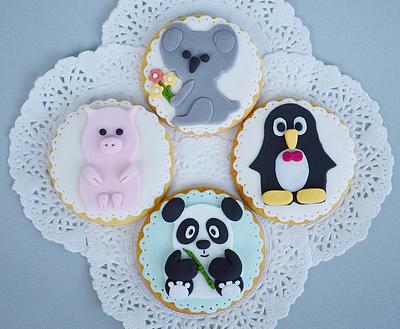 Animal cookies - Cake by benyna