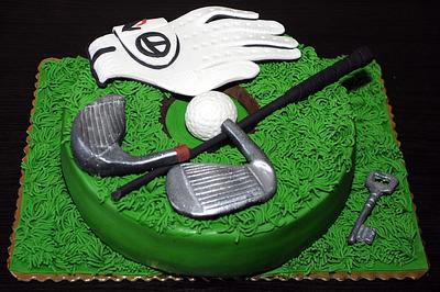 Golf - Cake by danadana2