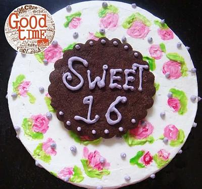 Sweet 16 - Cake by Jyotikka