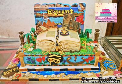 The beauty and Egypt cake - Cake by Mero Wageeh