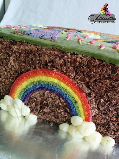 Buttercream Rainbow - Cake by Simmz