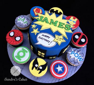 James - Cake by Sandra's cakes
