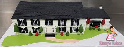 House replica - Cake by Kimmy's Kakes