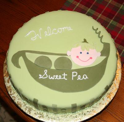Sweet Pea - Cake by Laura Willey