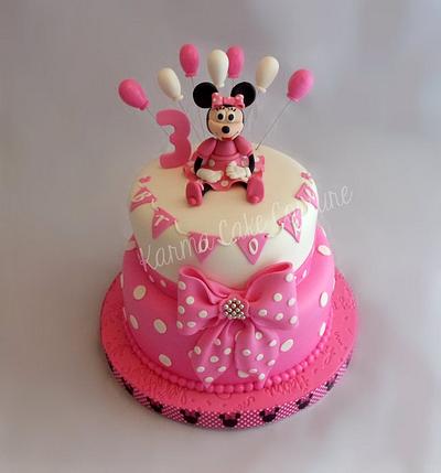 My second Minnie Mouse Cake - Cake by Terri