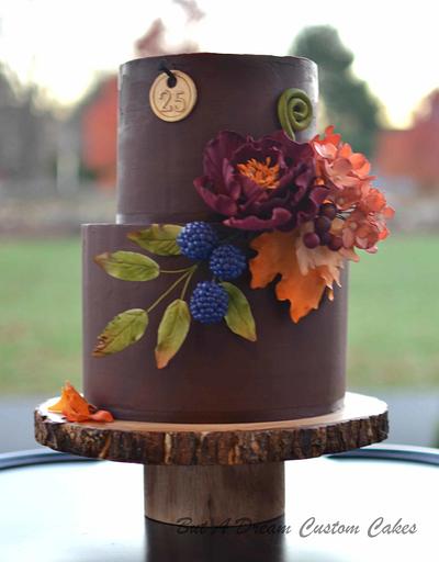 Rich color foliage cake - Cake by Elisabeth Palatiello