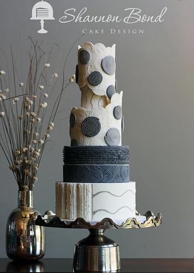 Midnight Monet - Avant Garde Collection - Cake by Shannon Bond Cake Design