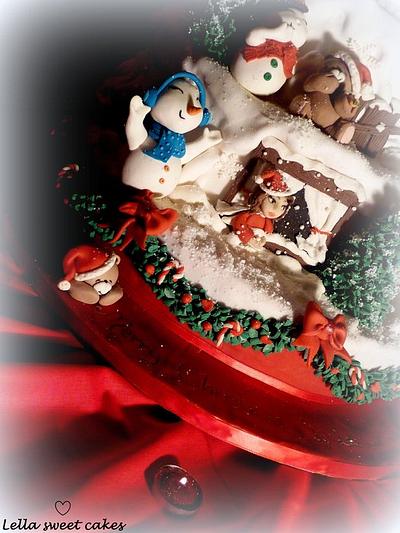 Christmas cake - Cake by LellaSweetCakes