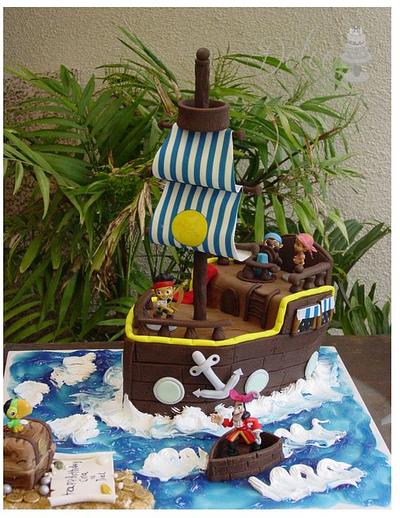 Jack and the Neverland Piraters cake - Cake by Esperanza Mendez