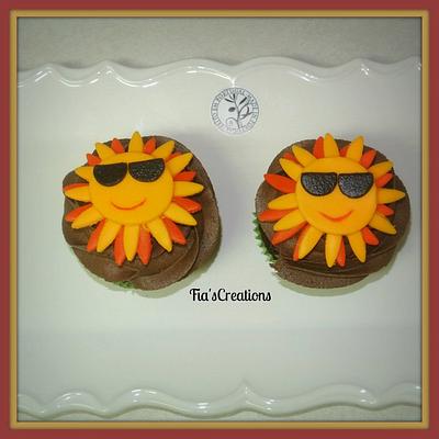 Sunshine Cupcakes - Cake by FiasCreations