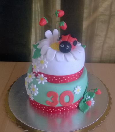 Ladybird - Cake by Lucias023
