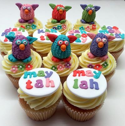 Furby Cupcakes - Cake by Sarah Poole