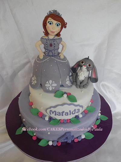 Sofia the First and Clover  - Cake by CakesByPaula